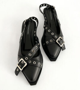 Flats con Hebilla negras