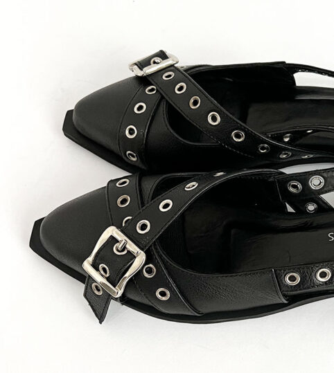 Flats con Hebilla negras - Imagen 2