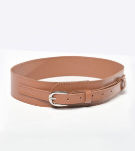 Cinturilla Café Hebilla Plata