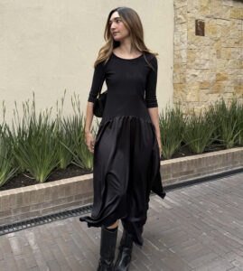 Vestido Largo Con Túnel